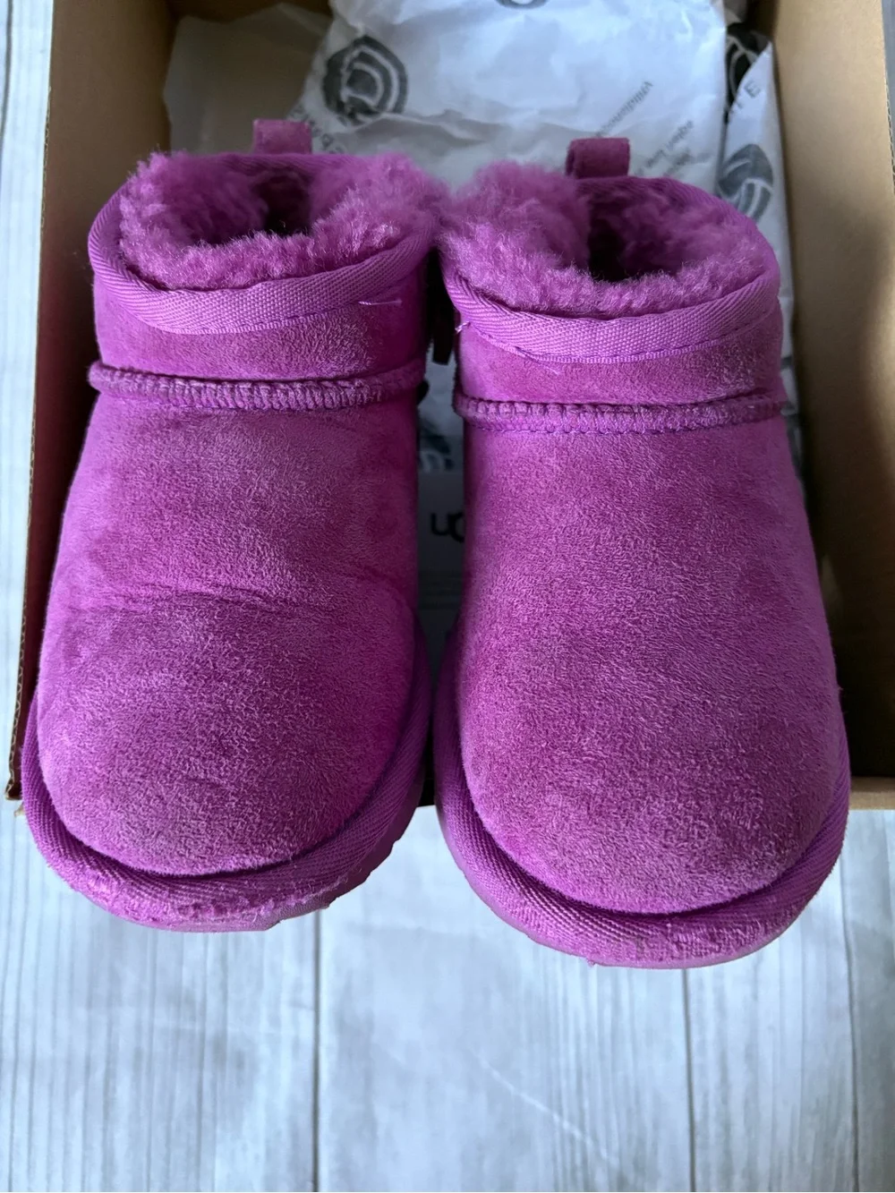UGG Kids classic ultra mini size 12
